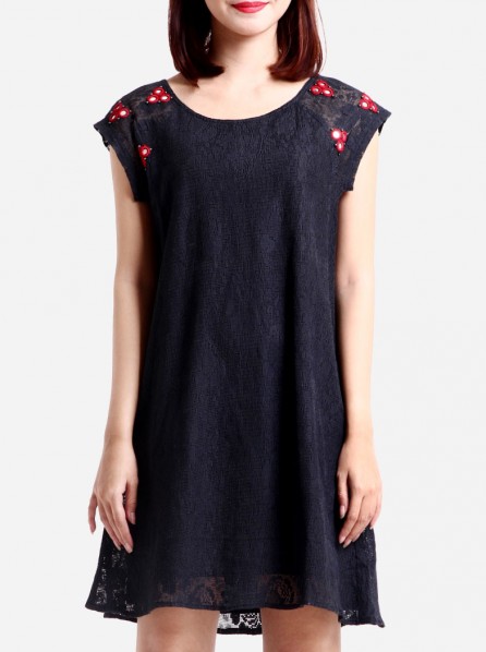 MINKPINK The Denial Twist Dress (Black)