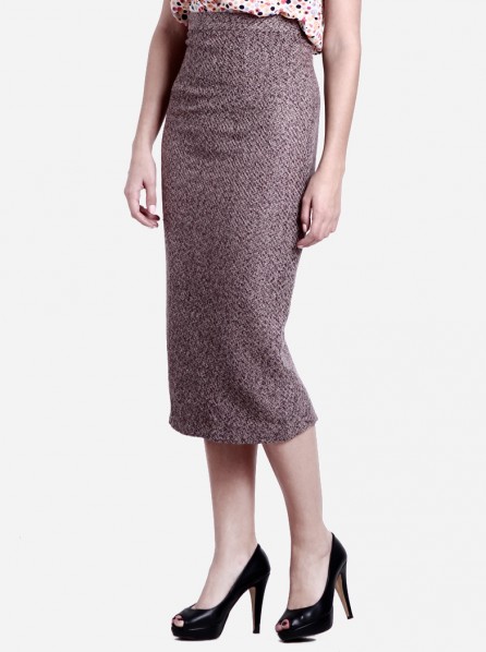 Remigius Dame Pencil Skirt  (Dusty Pink)  