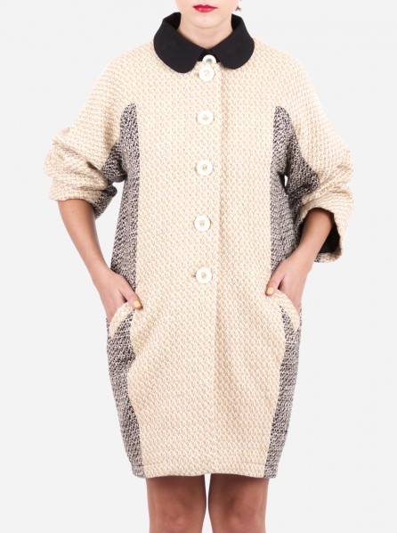 Remigius Coco Cocoon Jacket (Mustard Combi)