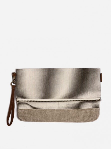 SCISSORS PAPER ROCK Miku Clutch (Off White)