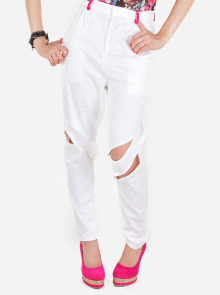 Spotlight Cutting Edge Pants (White)