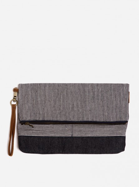 SCISSORS PAPER ROCK Kori Clutch (Blue)