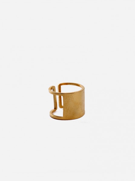 Aeroculata Mimic Edge Ring (Gold)