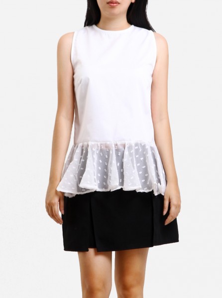 A.no.nim Brezel Top (White)