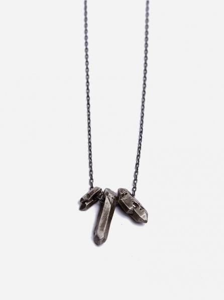 Beneath The Roses Threedom Necklace (Silver)