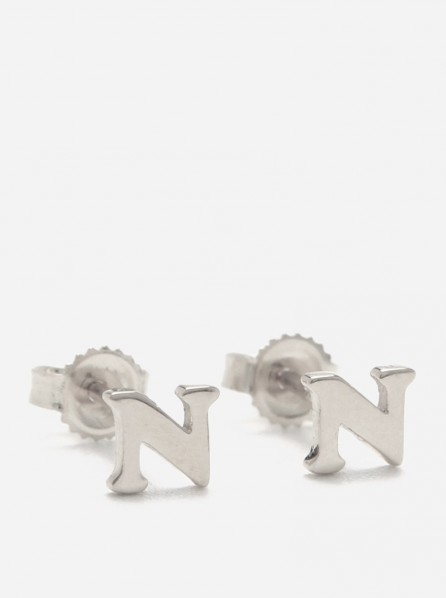 Chainless Brain Earrings K,L,M,N,O (Silver)