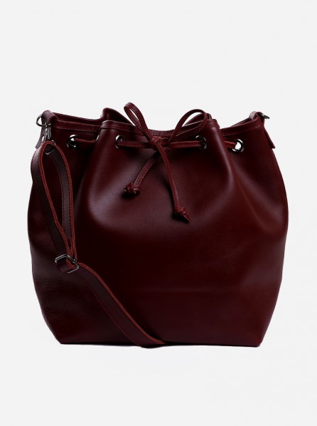 Citrune Label Gavril Bucket Bag (Maroon)