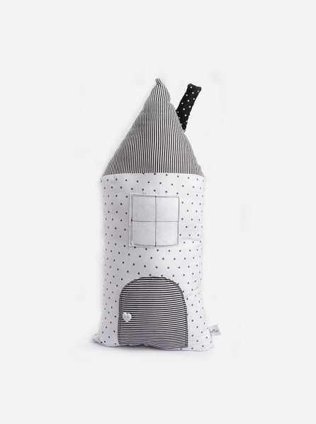 Cotton Thread Home Sweet Home Small (Black/White)