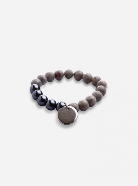 Doowstone Santorini Signature Snow White Bracelet (Grey)