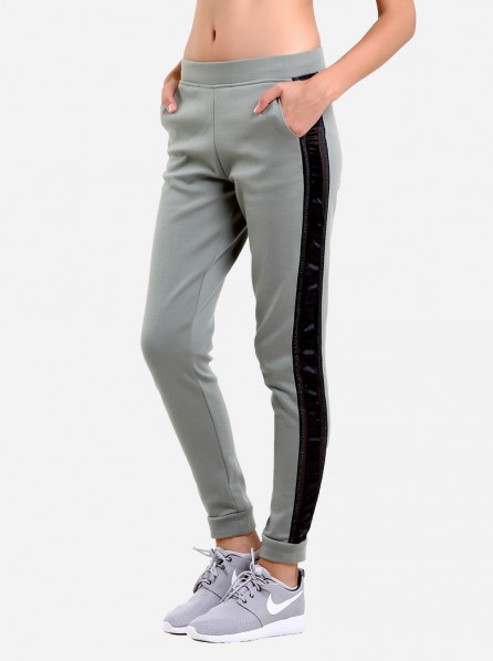 Fitlosophy Grey Jogger Pants (Grey)