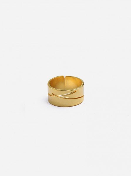 Aeroculata Flash Ring (Gold)