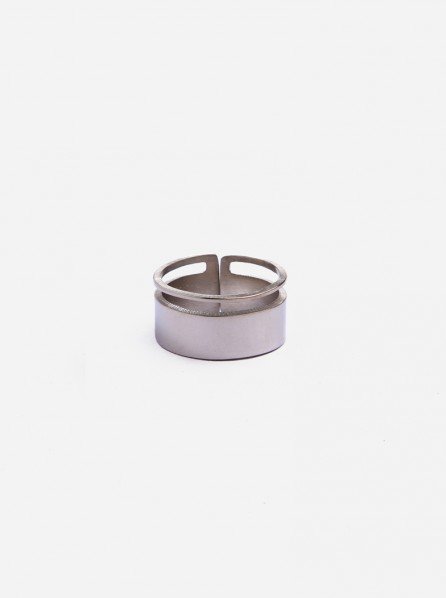 Aeroculata Gap Ring (Silver)