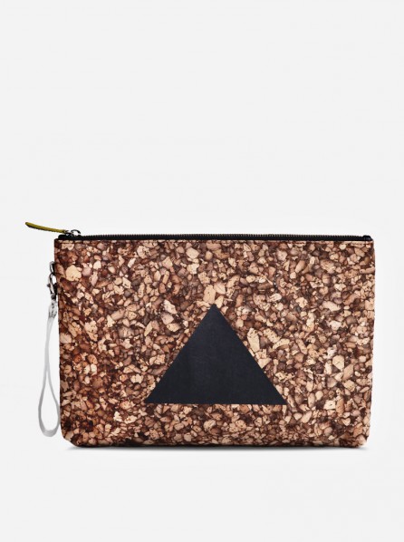 Glush cork clutch (black)