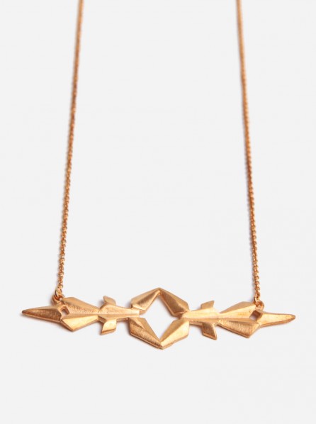 Hawwabali Cosima Necklace (Rose Gold)