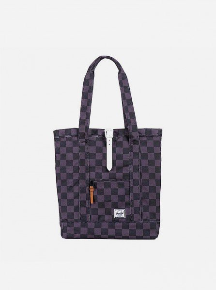 Herschel Market Tote Bag Checkeredboard (Black/White)