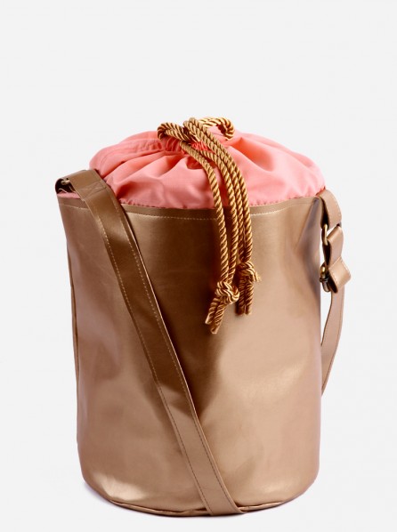 KIUTTO Can Bag (Gold/Pink)