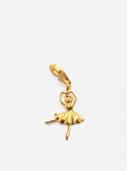 Knot Jewelry Ballerina Charm (Gold)