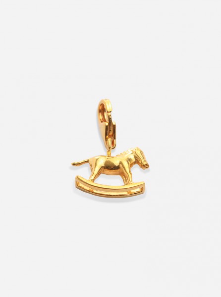 Knot Jewelry Horse Charm (Gold)