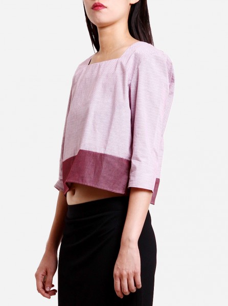 Komma Lilac Top (Pink)