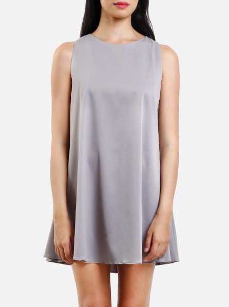 Komma Megumi Dress (Grey)