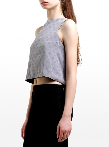 Komma Misaki Reversible Top (Grey)