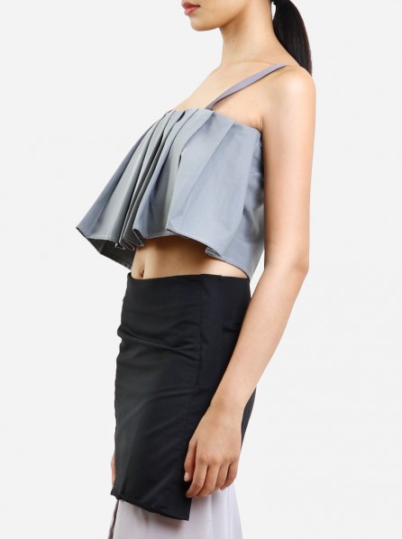 Komma Reika Tube Top (Grey)