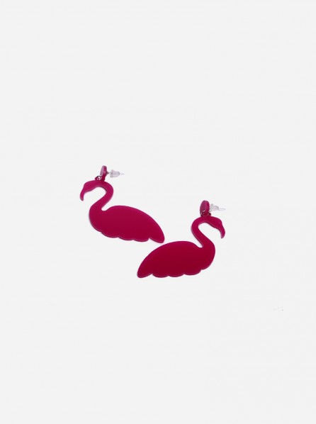 Last Clothing Flamingo Earrings (Pink)