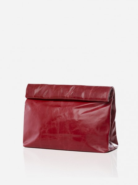 Marie Turnor Lunch Clutch (Red)