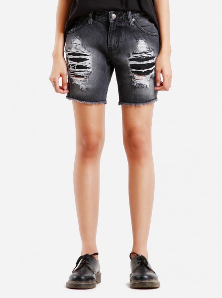 MINKPINK Penny Black Shorts (Black)