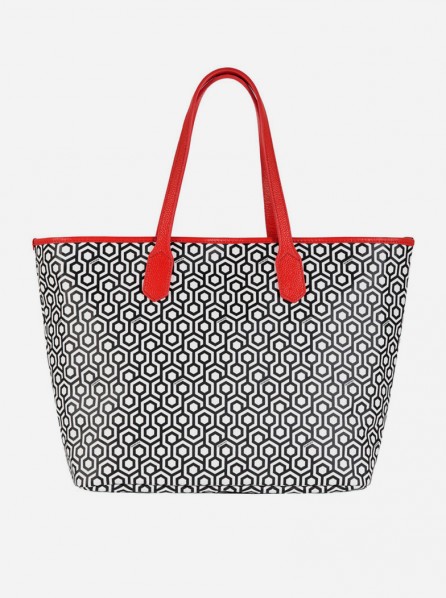 Mischa Jet Set Tote Bag (Classic Red)