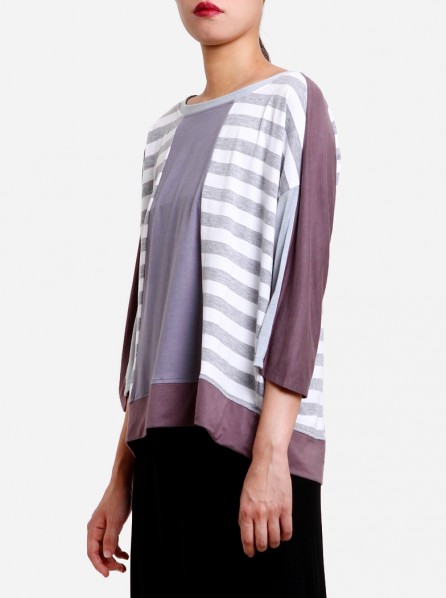 Monday To Sunday Samantha Top (Gray) 