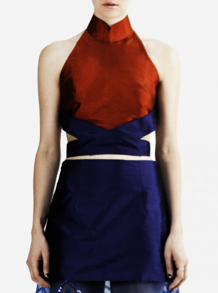 Michelle Worth Stardust Croptop (Red)