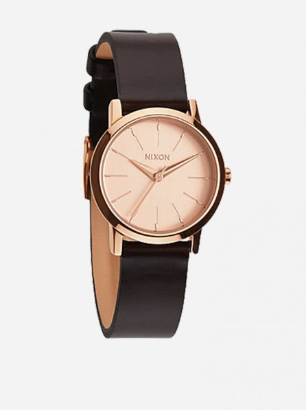 Nixon Kenzi Leather (Rosegold/Brown)