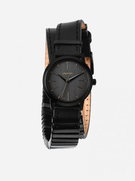 Nixon Kenzi Wrap (All Black/Mixed)