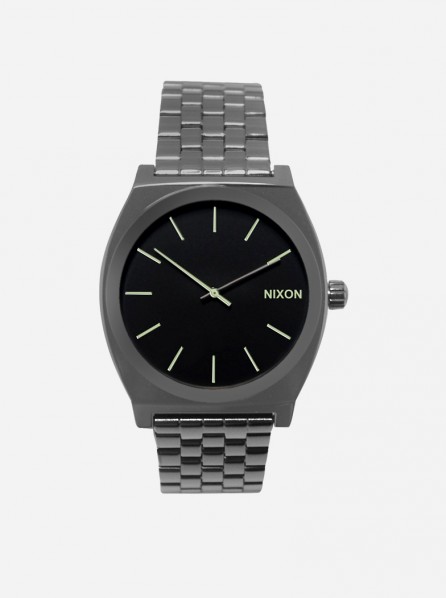 Nixon Time Teller Polished (Gunmetal/Lum)