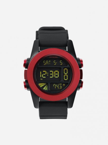 NIXON Unit (Dark Red/Black Ano)
