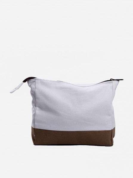 Official Pouch (White/Beige)
