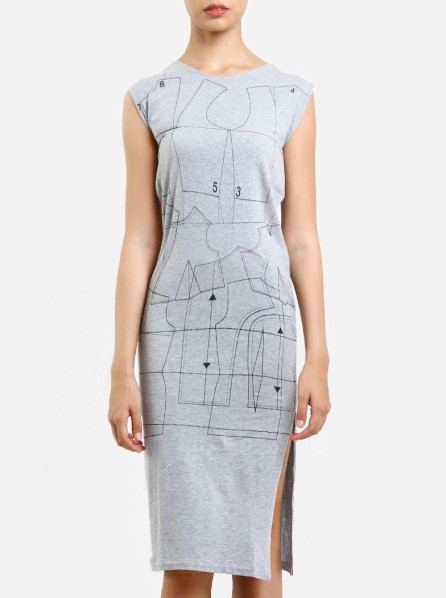 Pakka How God Dress (Grey)