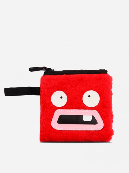 Peppercorns Monster Pouch Kiddo Cye (Red)