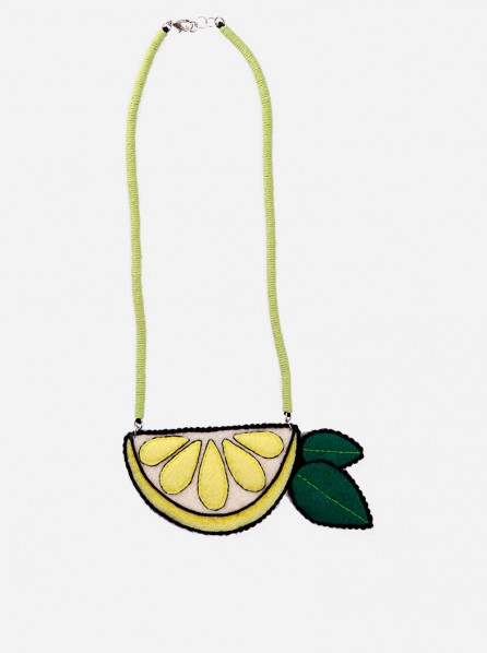 Pita Lemon Necklace (Yellow)
