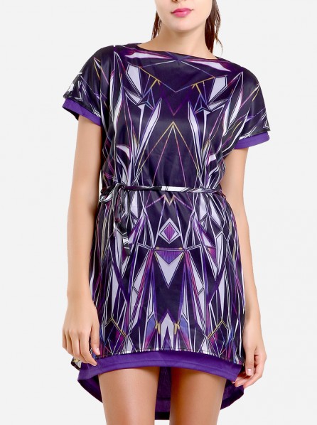RI By Carrie Stained Glass Rainbow Dress (Multi Color)