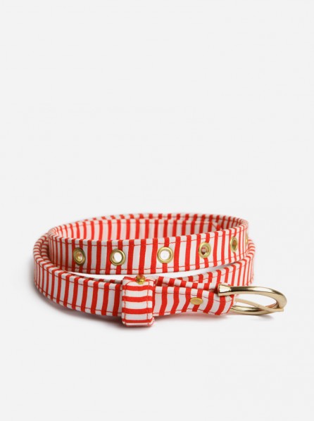 Spotlight Retro Belt Stripe (Red)