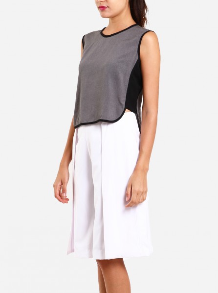 Valentina Mecca Brooklyn Top (Grey)