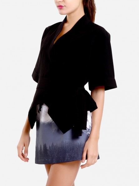 Inch Jilt Kimono (Black)