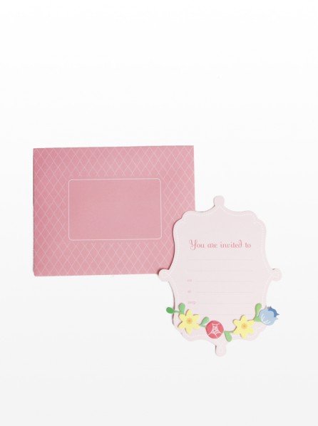 Wola Flower Fairy Invitation Cards