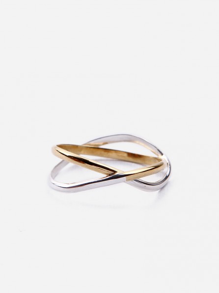 Zlaba Euphony Ring (Silver/Gold)