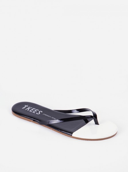 Tkees Sandals French Tips (Black Tie)