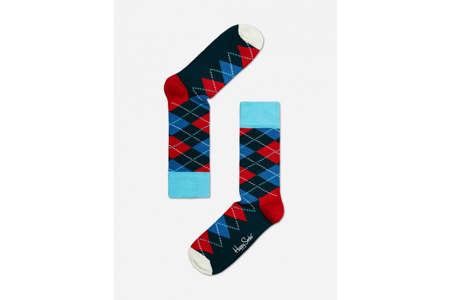 Happy Socks Argyle Socks (Blue)
