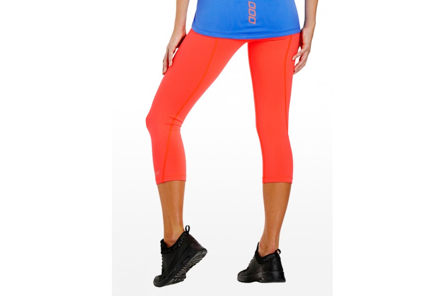 Lorna Jane Chromatic 7/8 Tight (Fluro Orange)
