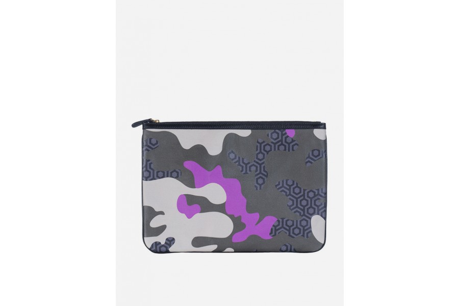 Mischa CDG Pouch (Camo Orchid)